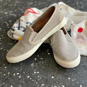 Sperry /Seaside Perforated Leather Slip-on Sneaker